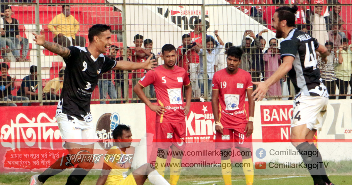 ব্রাজিল-আর্জেন্টাইনের জোড়া হ্যাট্রিকে বসুন্ধরা কিংসের জয়