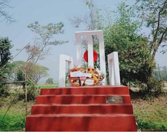 আন্তর্জাতিক মাতৃভাষা দিবসে বিশ্বনাথে দৃষ্টিনন্দন শহিদ মিনারের উদ্বোধন