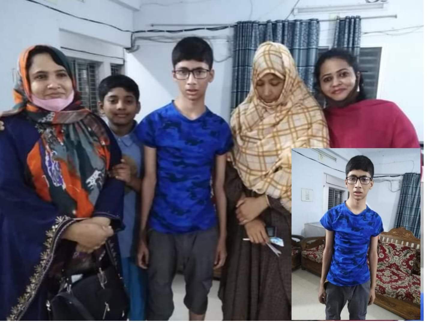 পুলিশের সহযোগিতায় মানসিক ভারসাম্যহীন যুবক ফিরে গেল পরিবারের কাছে