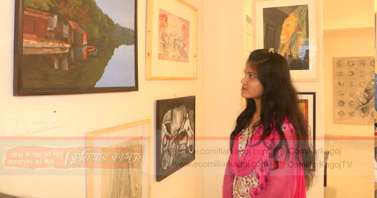 লিংকবাংলার ১০দিন ব্যাপি চিত্রপ্রদর্শনী উদ্বোধন 