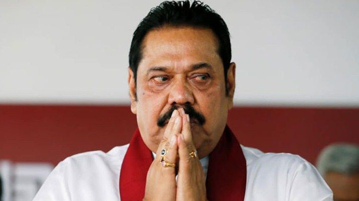 শ্রীলংকার প্রধানমন্ত্রীর পদত্যাগ