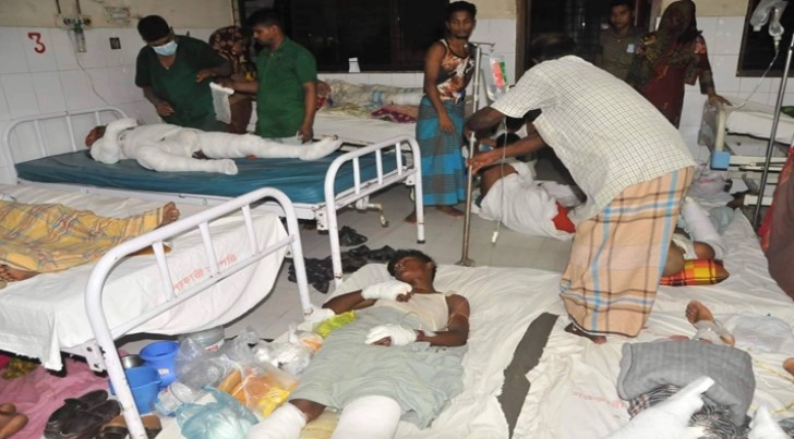 সীতাকুণ্ডে বিস্ফোরণে মৃতের সংখ্যা ৩৭