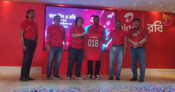 রবি’র ব্র্যান্ড অ্যাম্বাসেডর হলেন তামিম ইকবাল