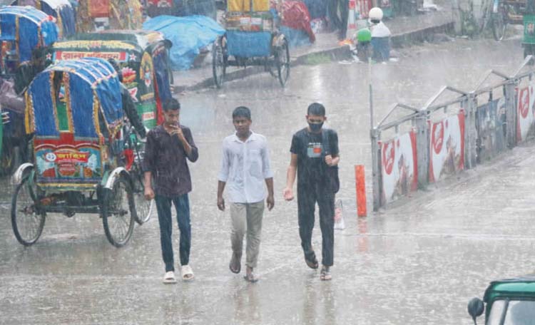 দেশে হালকা থেকে মাঝারি ধরনের বৃষ্টি হতে পারে