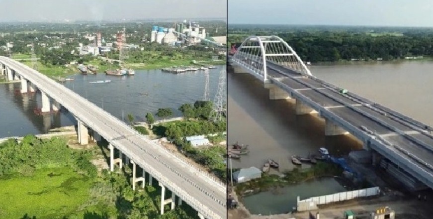 মধুমতি ও তৃতীয় শীতলক্ষ্যা সেতুর উদ্বোধন করলেন প্রধানমন্ত্রী