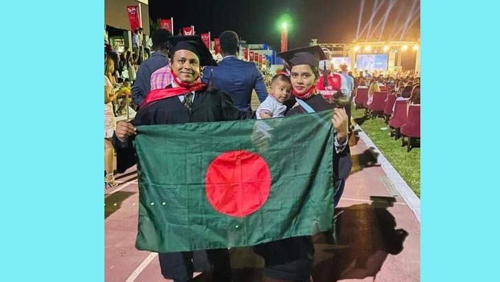 নর্থ সাইপ্রাসে বাংলাদেশি দম্পতির কৃতিত্ব