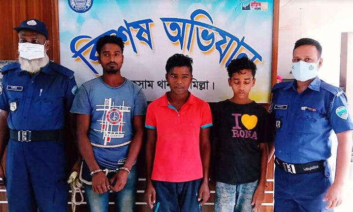 লাকসামে ৪ হাজার ৬৩০ পিস ইয়াবা উদ্ধার : গ্রেফতার ৩