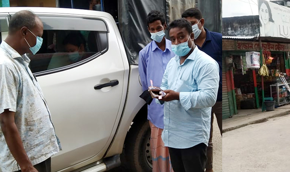 লাকসামে লকডাউনের বিধি-নিষেধ না মানায় ৭ ব্যবসায়ীকে জরিমানা