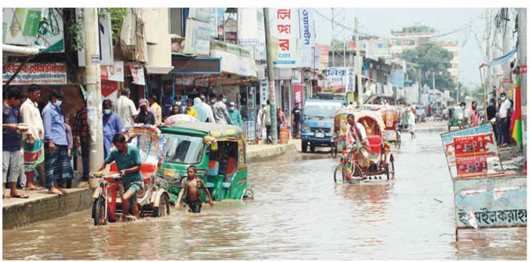 পানিবন্দি মুরাদনগরের কোম্পানীগঞ্জ বাজার