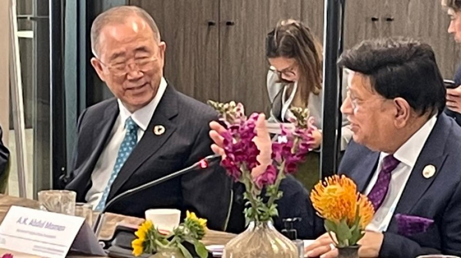 জলবায়ু পরিবর্তন মোকাবিলায় সহযোগিতা চাইলেন পররাষ্ট্রমন্ত্রী