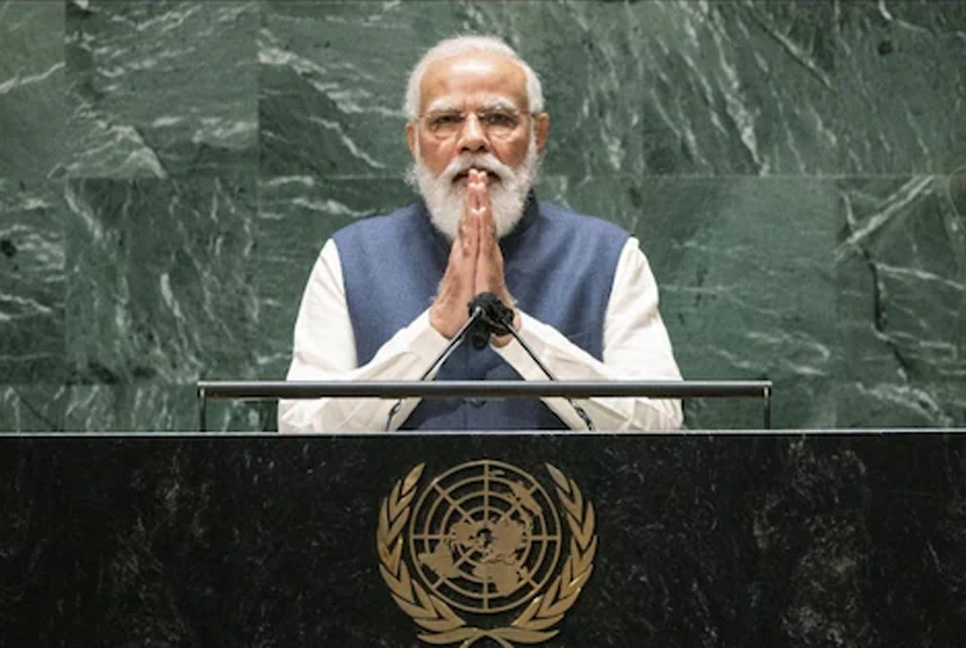 জাতিসংঘেও বাংলায় বার্তা মোদির (ভিডিও)