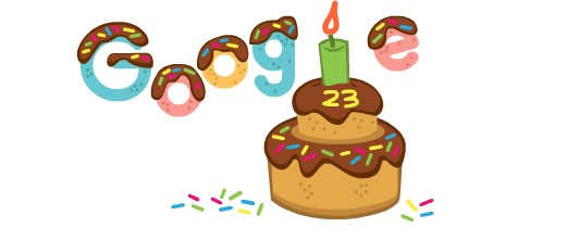 আজ গুগলের ২৩তম জন্মদিন