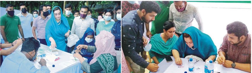 বঙ্গবন্ধু কণ্যা শেখ হাসিনার জন্মদিনে জাগ্রত মানবিকতার বিনামূল্যে স্বাস্থ্যসেবা