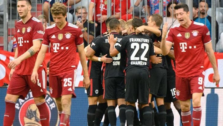 বায়ার্নের মাঠে ২১ বছর পর জিতল ফ্রাঙ্কফুর্ট 