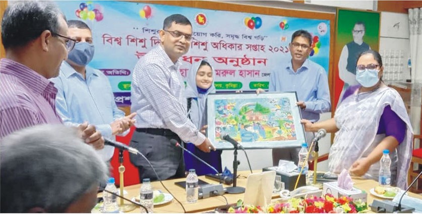 কুমিল্লায় বিশ্ব শিশু দিবস ও শিশু অধিকার সপ্তাহ উদ্বোধন 