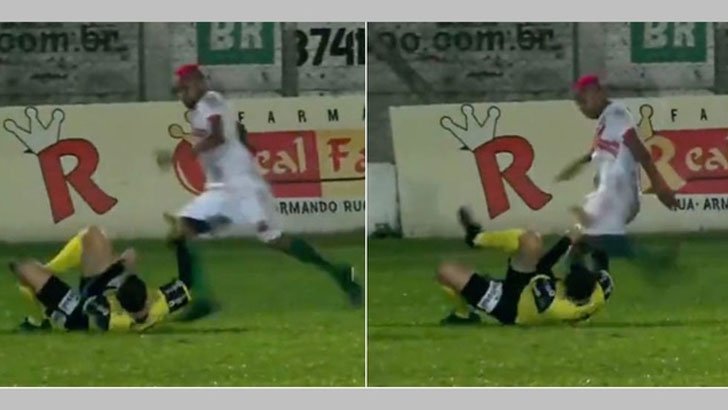 মাঠেই রেফারিকে ‘হত্যাচেষ্টা’! আসামি ব্রাজিলের ফুটবলার 