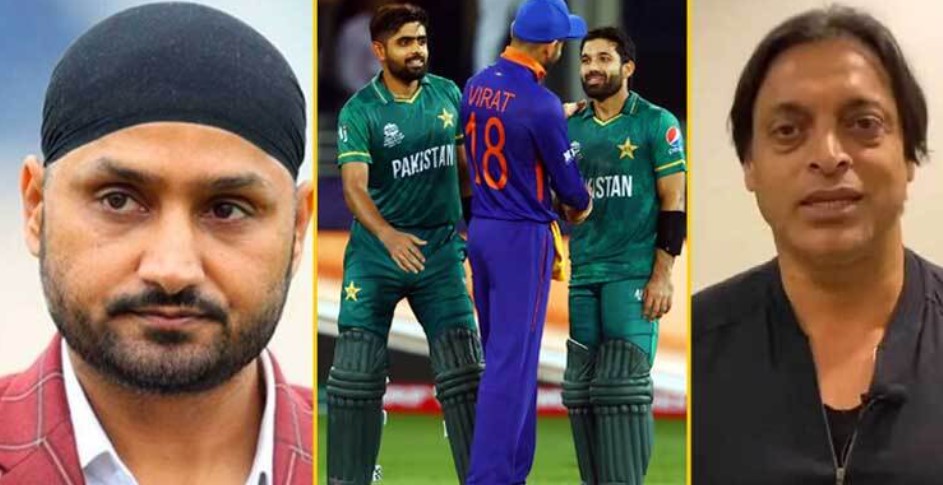 খোঁচার জবাবে শোয়েবকে অভিনন্দন হরভজনের