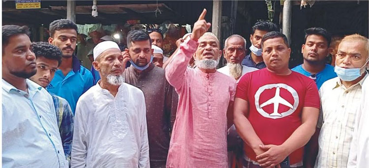 মাধবপুর ইউপি চেয়ারম্যান প্রার্থী মিয়া মোহাম্মদ জাহাঙ্গীরের গণসংযোগ