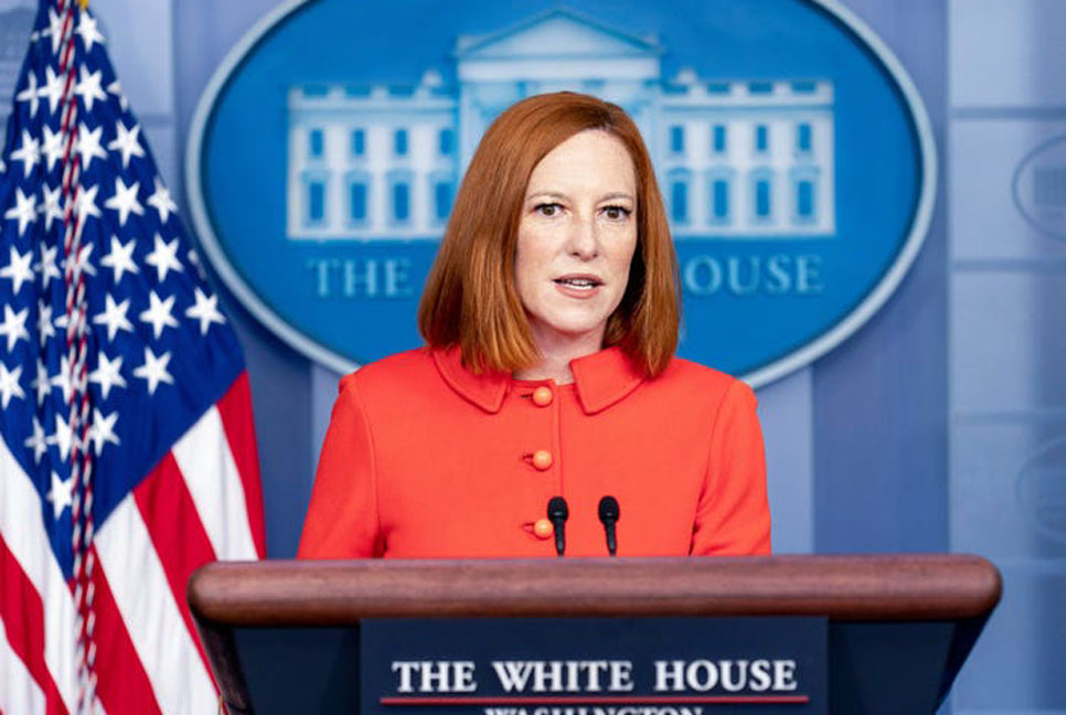 টিকা নিয়েও করোনায় আক্রান্ত হোয়াইট হাউস মুখপাত্র জেন সাকি