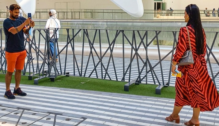 ছুটি কাটাতে দুবাই এক্সপোয় সস্ত্রীক লিটন দাস, ছবি ভাইরাল