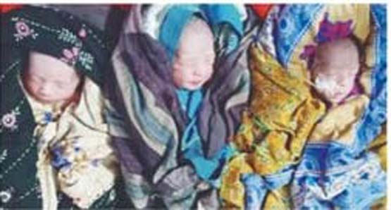 দাউদকান্দির গৌরীপুরে একসাথে তিন সন্তানের জন্ম 