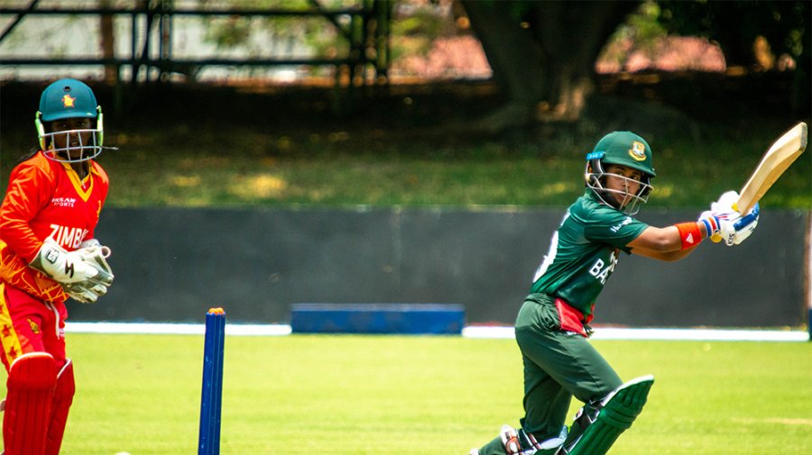 বড় জয়ে জিম্বাবুয়েতে সিরিজ জিতলো বাংলাদেশ