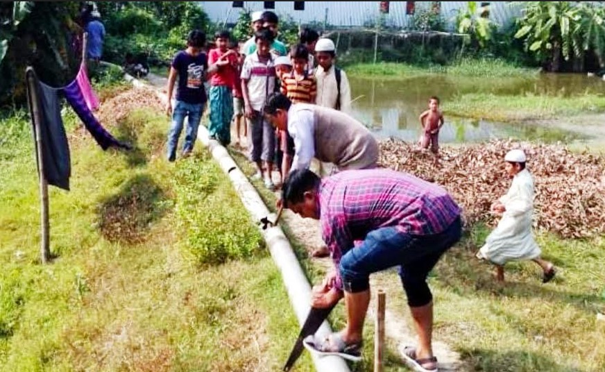 মুরাদনগরে ৫৬টি ড্রেজার মেশিন ও ২৬ হাজার ফুট পাইপ বিনষ্ট