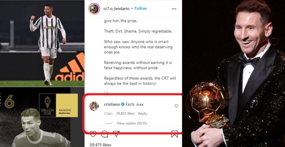 মেসিকে অপমান করলেন ভক্ত, সায় দিলেন রোনালদোও