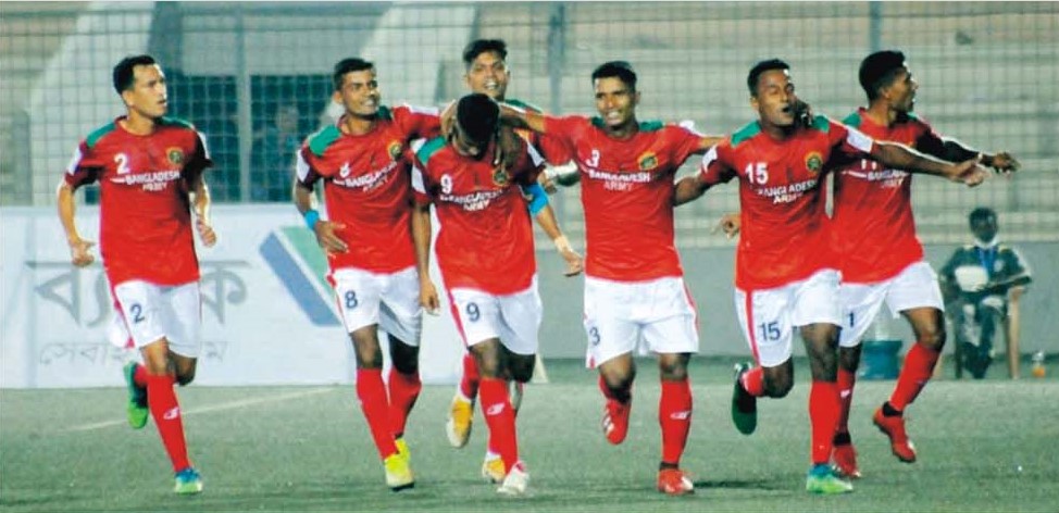 মোহামেডানকে হারিয়ে সেনাবাহিনীর চমক