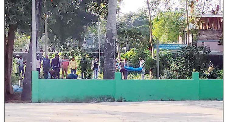 গোলাগুলিতে শাহ আলমও নিহত