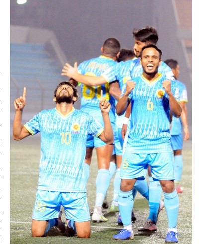 কলিনদ্রেসের জোড়ায় গোল উৎসব করে সেমিফাইনালে আবাহনী