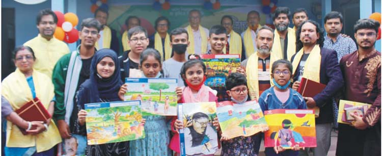 হুমায়ূন চর্চা কেন্দ্র কুমিল্লার চিত্রাংকন প্রতিযোগিতা ও চারু শিক্ষক সম্মাননা