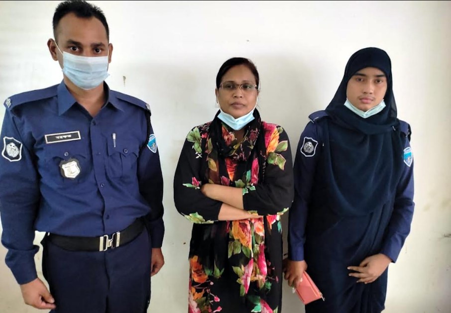 কুমিল্লা সদর দক্ষিণে এক বছরের সাজাপ্রাপ্ত নারী আসামী গ্রেফতার