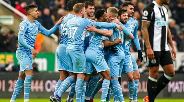 নিউক্যাসলকে উড়িয়ে ম্যানসিটির বড় জয়