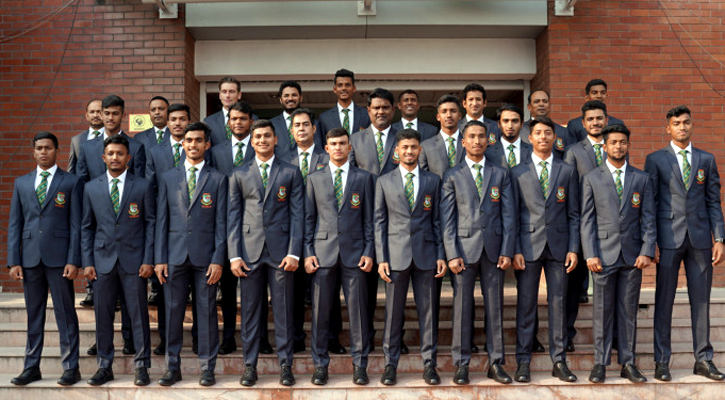 এশিয়া কাপ ও বিশ্বকাপ খেলতে ঢাকা ছাড়ল টাইগার যুবারা