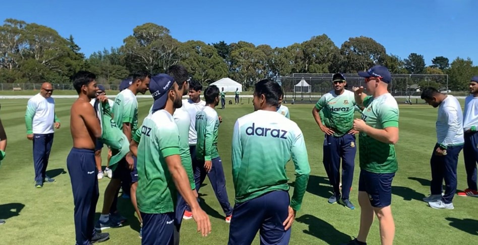 নিউজিল্যান্ডে প্রথম দিনের অনুশীলনে ফুরফুরে মেজাজে বাংলাদেশ