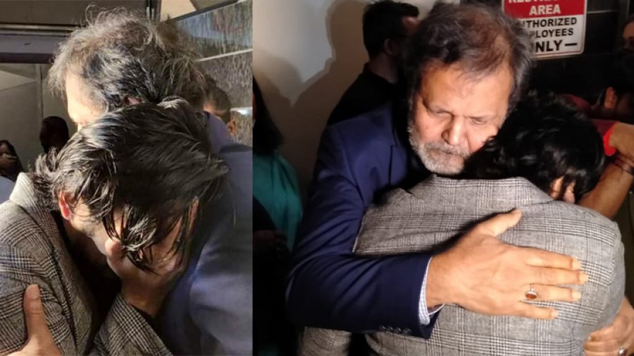 তারিক আনামকে জড়িয়ে ধরে অঝোরে কাঁদলেন সিয়াম 