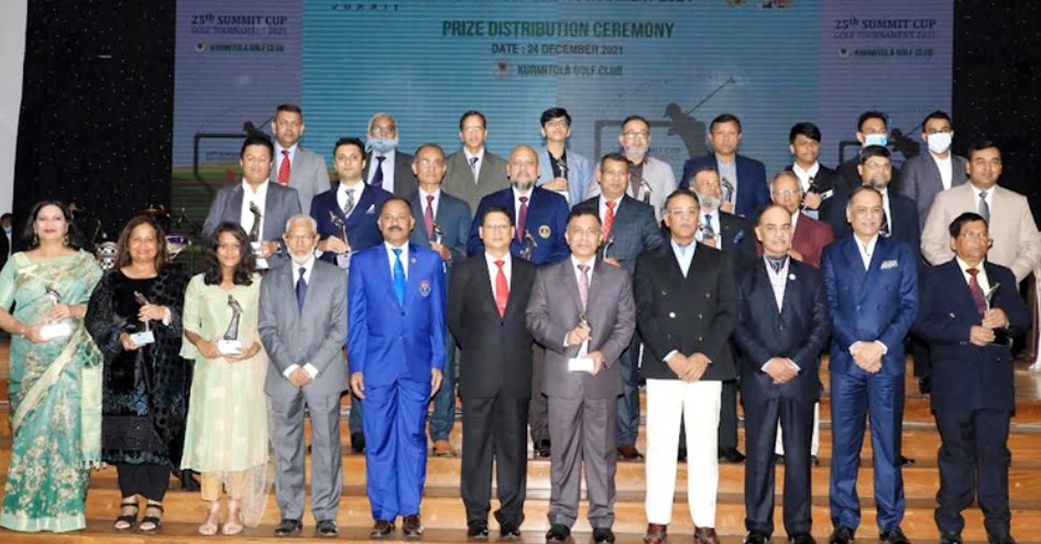 সামিট কাপ গলফে চ্যাম্পিয়ন সাদাব ইকবাল
