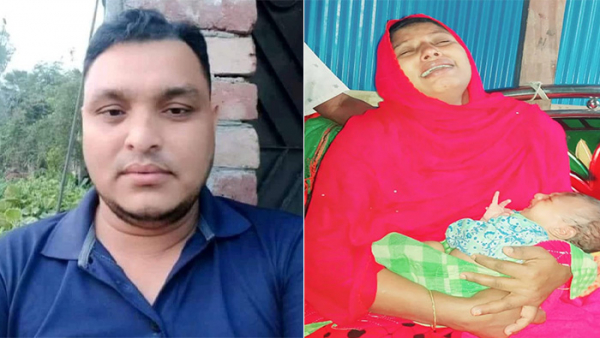 সন্তানকে ছুঁয়ে দেখা হলো না রিয়াজের