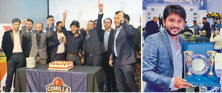 এবারও লন্ডনের ক্রিকেট মাঠ কাপালো কুমিল্লার ছেলে আমিনুল ইসলাম সিহান