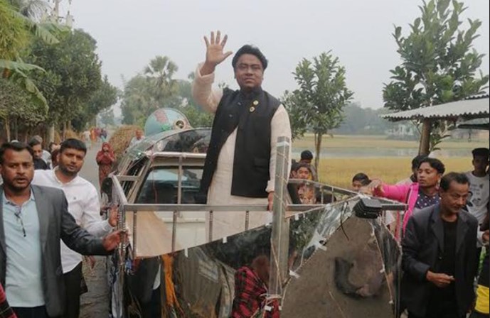 কালির বাজারে নৌকার প্রার্থী নুরুল ইসলামের জয়