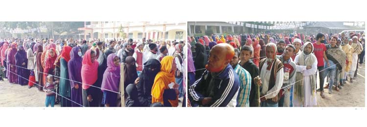 কুমিল্লার ২৬ ইউনিয়নে উৎসবমুখর ভোট