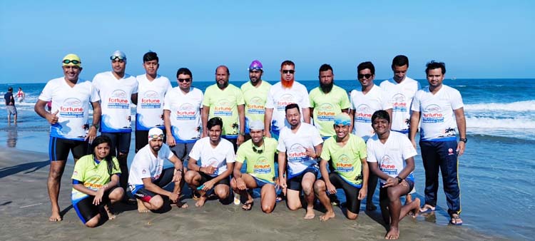 ‘ফরচুন বাংলা চ্যানেল সুইমিং ২০২১’ এর ১৬তম আসর অনুষ্ঠিত