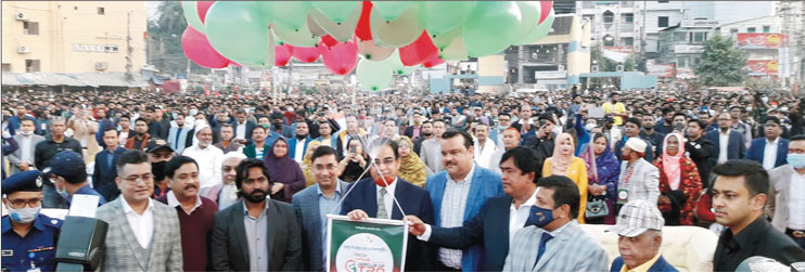 বর্ণিল আয়োজনে জমকালো উদ্বোধন