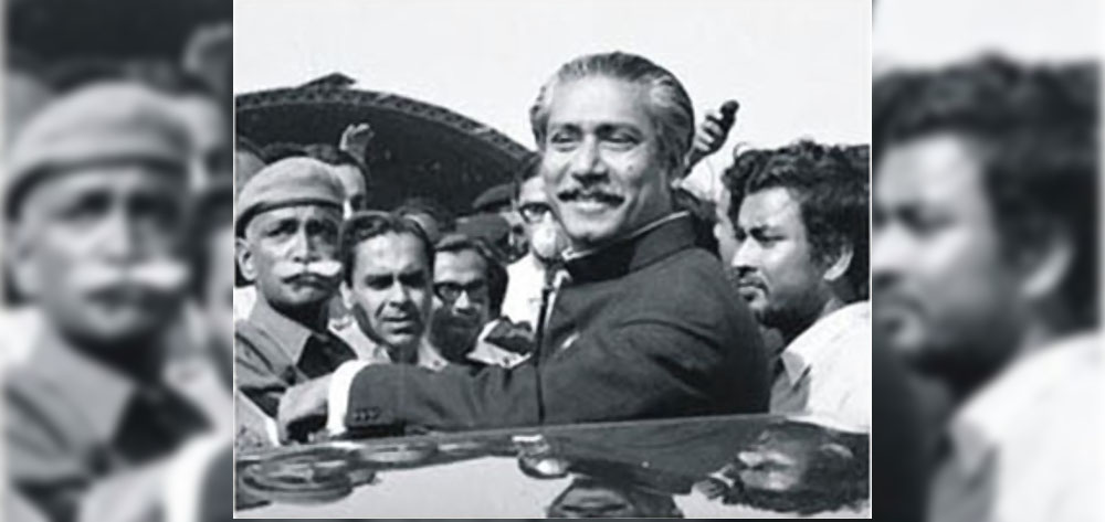 বঙ্গবন্ধুর স্বদেশ প্রত্যাবর্তন দিবস আজ