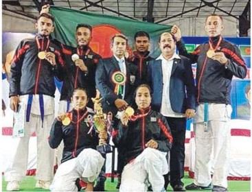 ৫ম ইন্টারন্যাশনাল কারাতে চ্যাম্পিয়নশীপ ২০২২বাংলাদেশ কারাতের ৪ স্বর্ণসহ সাত পদক 