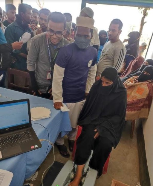 বিজয়পুরে বিনামূল্যে চিকিৎসা সেবা প্রদান