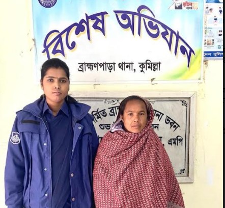 ব্রাহ্মণপাড়ায় নারীসহ ৬ পলাতক আসামি গ্রেফতার 