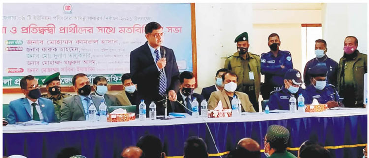 সুষ্ঠু নির্বাচনের লক্ষ্যে একচুলও আপোষ নয়