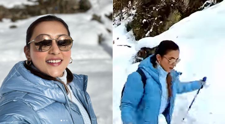 কোথায় গিয়ে শান্তি খুঁজে পেলেন মিমি